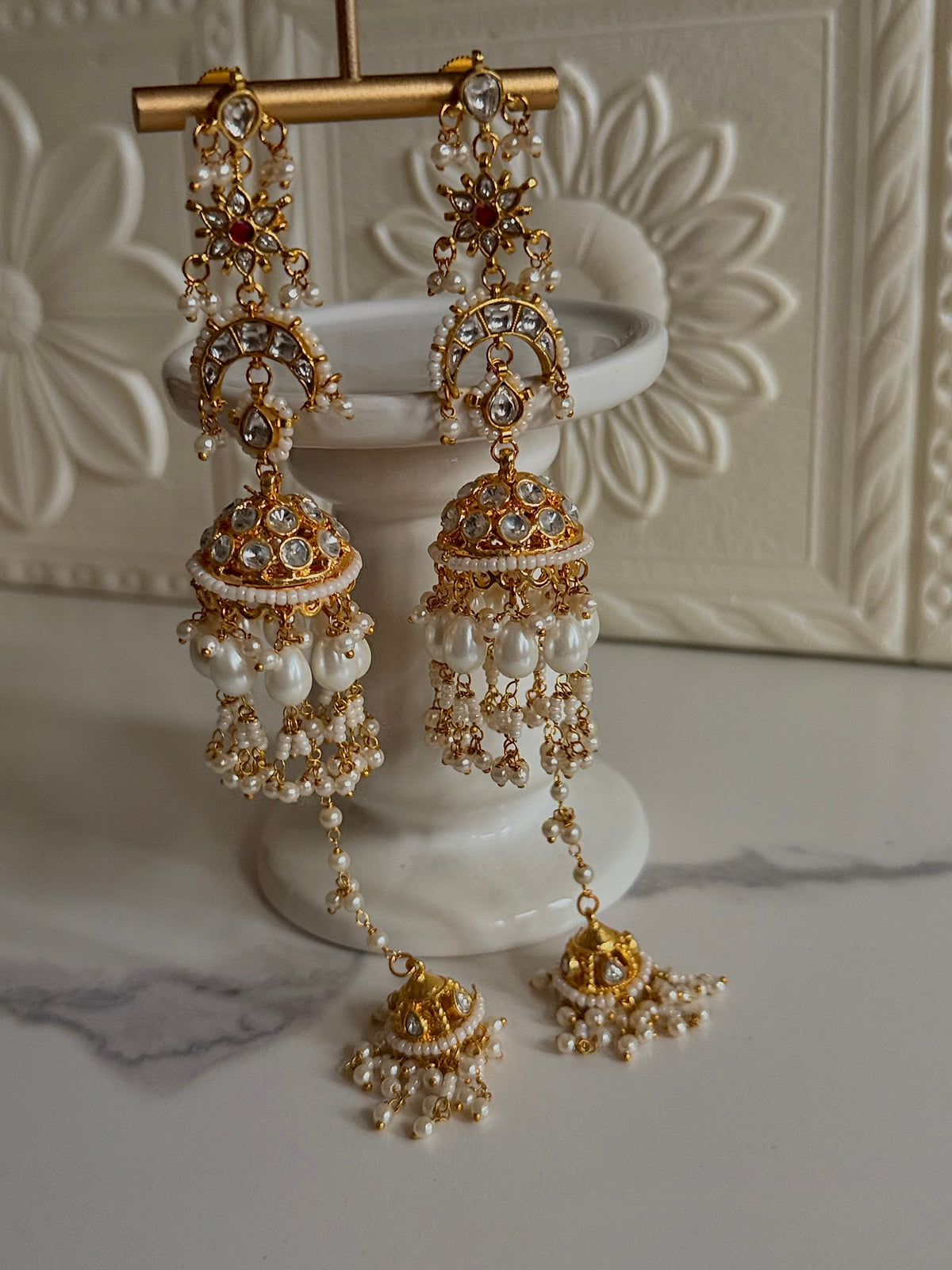 Sania long jhumka
