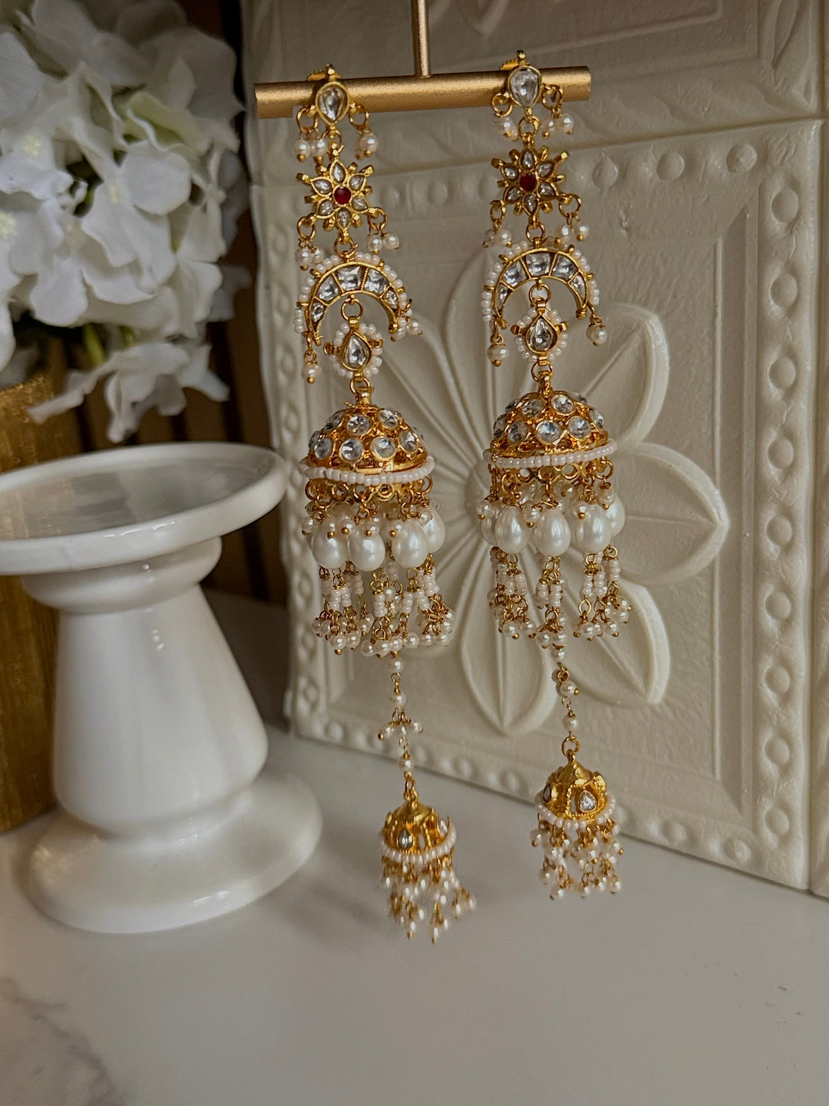 Sania long jhumka