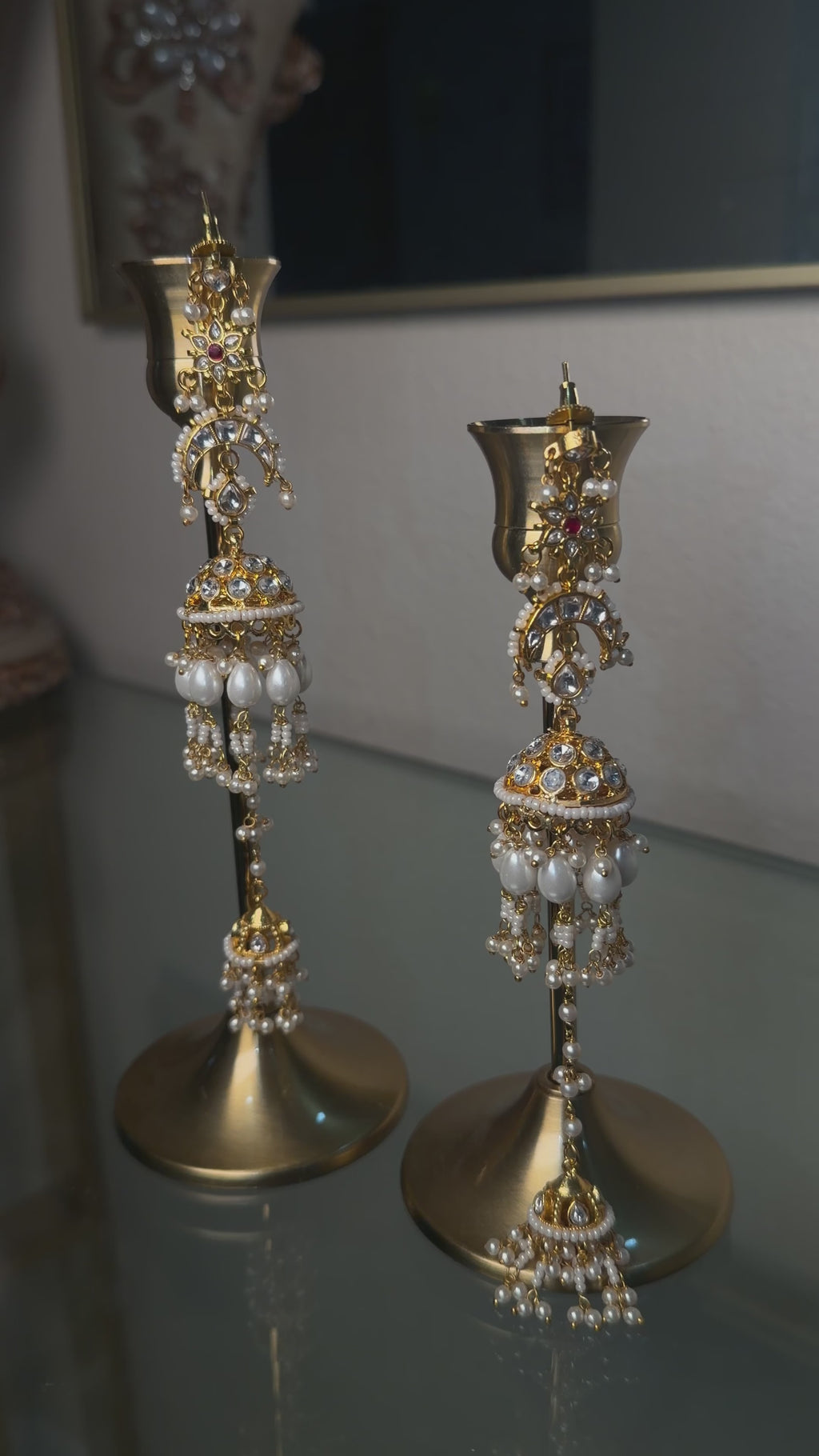 Sania long jhumka