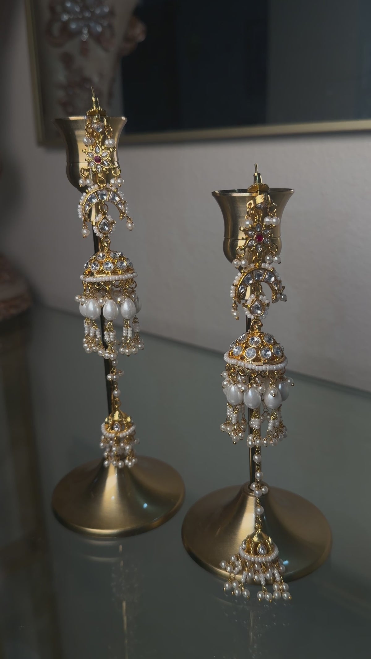 Sania long jhumka