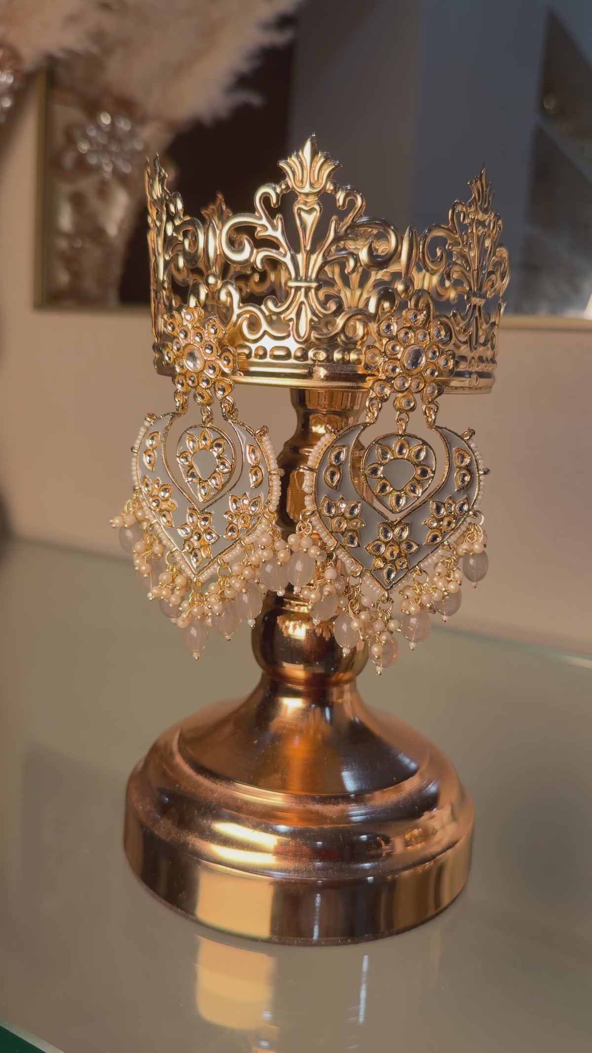 Priya Kundan Earrings